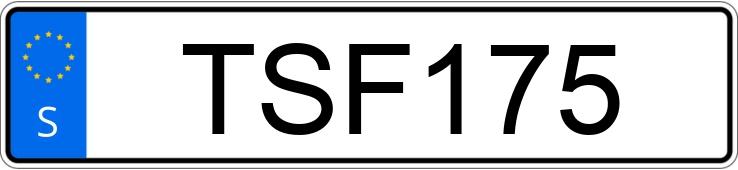 Numer rejestracyjny TSF175 posiada Harley-Davidson Flhrci / Road King
