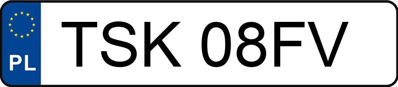 Numer rejestracyjny TSK 08FV posiada OPEL ASTRA 1.6 KAT - TSK08FV Numer rejestracyjny TSK 08FV posiada OPEL ASTRA 1.6 KAT - TSK08FV