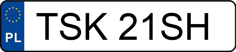 Numer rejestracyjny TSK 21SH posiada VOLKSWAGEN Golf III Variant 1.9 TDI MR`91 GL - TSK21SH