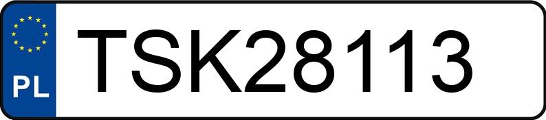 Numer rejestracyjny TSK 28113 posiada SKODA OCTAVIA - TSK28113