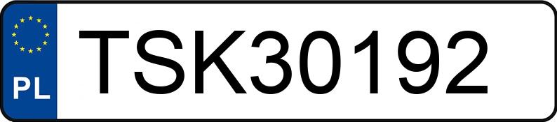 Numer rejestracyjny TSK 30192 posiada VOLKSWAGEN Golf V 1.6 MR`03 E4 Comfortline Tiptronic - TSK30192 Numer rejestracyjny TSK 30192 posiada VOLKSWAGEN Golf V 1.6 MR`03 E4 Comfortline Tiptronic - TSK30192