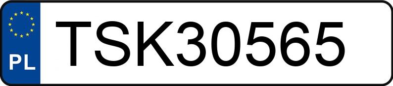 Numer rejestracyjny TSK 30565 posiada FIAT DOBLO - TSK30565