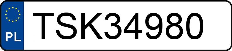 Numer rejestracyjny TSK 34980 posiada VOLKSWAGEN TOURAN 2.0 TDI - TSK34980 Numer rejestracyjny TSK 34980 posiada VOLKSWAGEN TOURAN 2.0 TDI - TSK34980