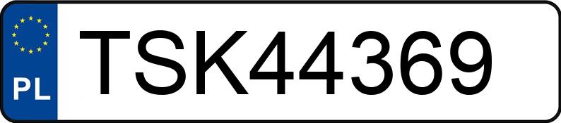Numer rejestracyjny TSK 44369 posiada AUDI A5 SPORTBACK - TSK44369