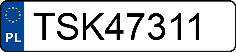 Numer rejestracyjny TSK 47311 posiada VOLKSWAGEN Golf VIII Variant 1.5 TSI MR`20 E6d Style - TSK47311 Numer rejestracyjny TSK 47311 posiada VOLKSWAGEN Golf VIII Variant 1.5 TSI MR`20 E6d Style - TSK47311