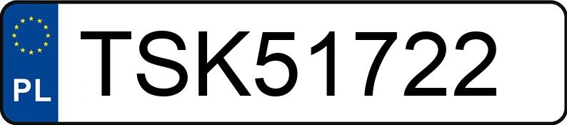Numer rejestracyjny TSK 51722 posiada AUDI Q5 - TSK51722 Numer rejestracyjny TSK 51722 posiada AUDI Q5 - TSK51722