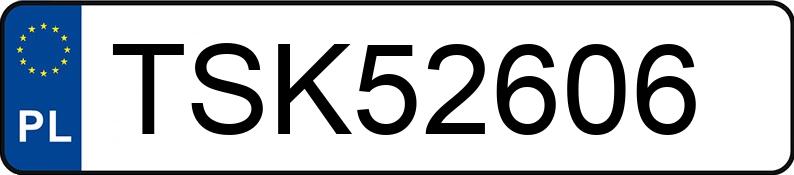 Numer rejestracyjny TSK 52606 posiada MAN 15.290 TGM E5 15.0t 15.290 BL - TSK52606