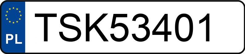 Numer rejestracyjny TSK 53401 posiada OPEL Astra Classic III MR`10 E5 Astra Classic III MR`10 E5 - TSK53401