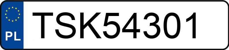 Numer rejestracyjny TSK 54301 posiada OPEL Vivaro 1.9 CDTI E3 2.9t L2H1 - TSK54301