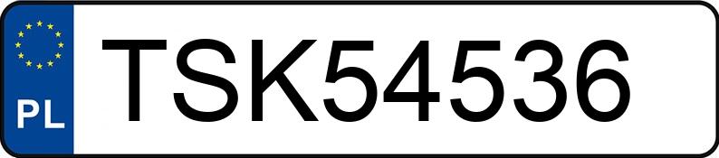 Numer rejestracyjny TSK 54536 posiada KIA CEED - TSK54536