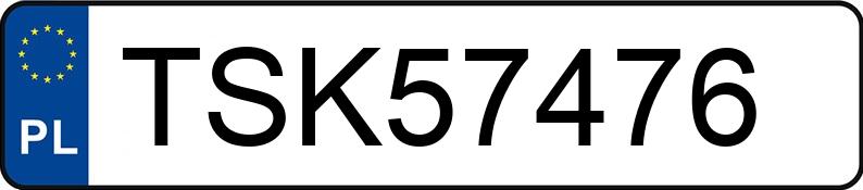 Numer rejestracyjny TSK 57476 posiada OPEL ASTRA - TSK57476