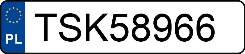 Numer rejestracyjny TSK 58966 posiada BMW 320I - TSK58966 Numer rejestracyjny TSK 58966 posiada BMW 320I - TSK58966