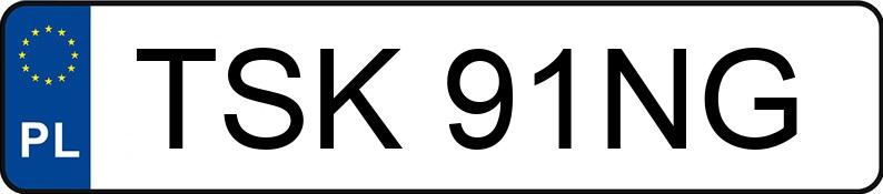 Numer rejestracyjny TSK 91NG posiada AUDI A3 1.9 TDI - TSK91NG