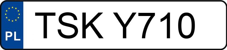 Numer rejestracyjny TSK Y710 posiada VOLKSWAGEN GOLF 1.8 - TSKY710