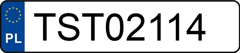 Numer rejestracyjny TST 02114 posiada SUBARU LEGACY - TST02114 Numer rejestracyjny TST 02114 posiada SUBARU LEGACY - TST02114