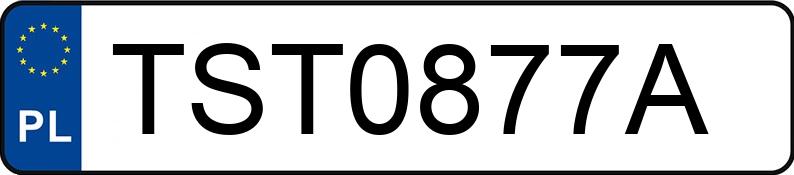 Numer rejestracyjny TST 0877A posiada FORD C-MAX - TST0877A Numer rejestracyjny TST 0877A posiada FORD C-MAX - TST0877A