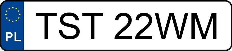 Numer rejestracyjny TST 22WM posiada VOLKSWAGEN PASSAT - TST22WM Numer rejestracyjny TST 22WM posiada VOLKSWAGEN PASSAT - TST22WM