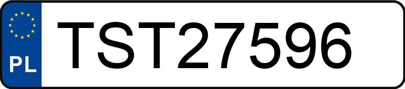 Numer rejestracyjny TST 27596 posiada AUDI A3 1.9 TDi Kat. MR`96 8L Ambiente - TST27596