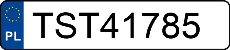 Numer rejestracyjny TST 41785 posiada FORD GRAND C-MAX - TST41785