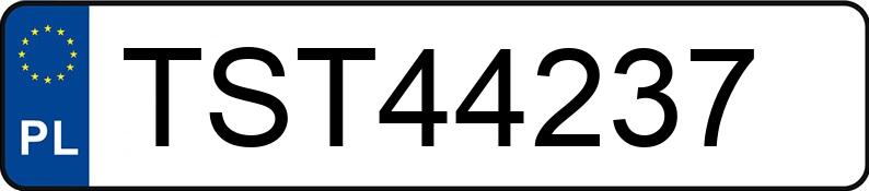 Numer rejestracyjny TST 44237 posiada OPEL ASTRA 1.3 CDTI - TST44237 Numer rejestracyjny TST 44237 posiada OPEL ASTRA 1.3 CDTI - TST44237