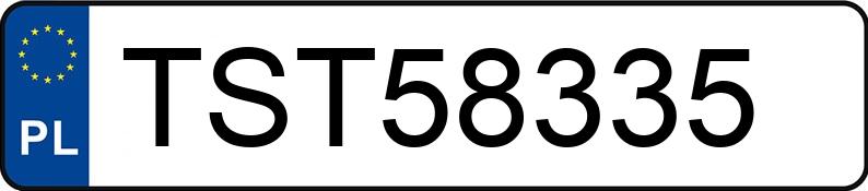Numer rejestracyjny TST 58335 posiada HONDA CR-V 2.0 MR`02 E3 Executive - TST58335