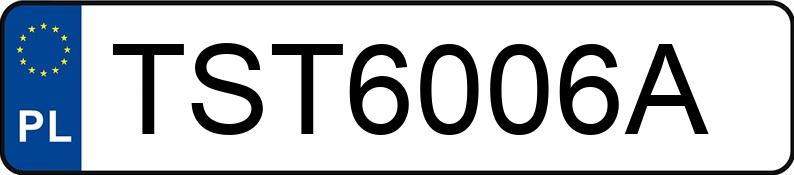 Numer rejestracyjny TST 6006A posiada AUDI Q7 - TST6006A