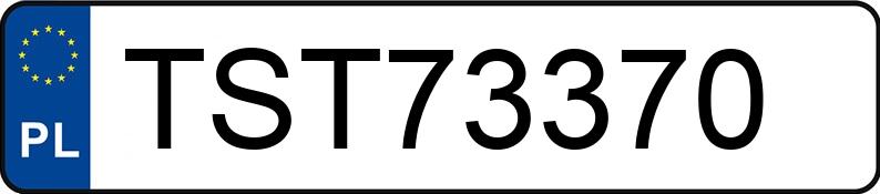 Numer rejestracyjny TST 73370 posiada CITROEN C-Elysee 1.6 16V VTi MR`12 E5 Exclusive - TST73370