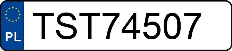 Numer rejestracyjny TST 74507 posiada BMW 315 - TST74507 Numer rejestracyjny TST 74507 posiada BMW 315 - TST74507