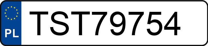 Numer rejestracyjny TST 79754 posiada VOLKSWAGEN Passat B6 2.0 TDI MR`05 E4 Sportline DSG - TST79754