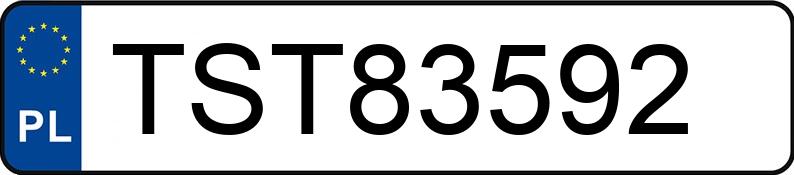 Numer rejestracyjny TST 83592 posiada BMW 545I - TST83592 Numer rejestracyjny TST 83592 posiada BMW 545I - TST83592