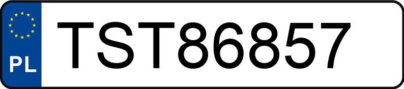 Numer rejestracyjny TST 86857 posiada HYUNDAI IX35 - TST86857 Numer rejestracyjny TST 86857 posiada HYUNDAI IX35 - TST86857