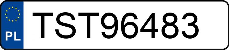 Numer rejestracyjny TST 96483 posiada KRONE --- - TST96483 Numer rejestracyjny TST 96483 posiada KRONE --- - TST96483