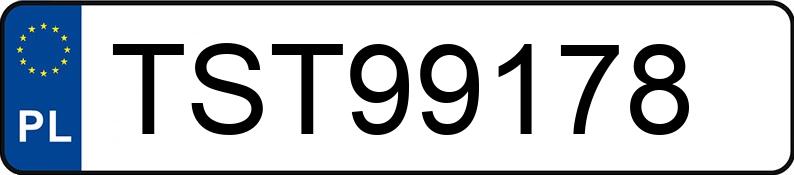 Numer rejestracyjny TST 99178 posiada IVECO 35 - TST99178