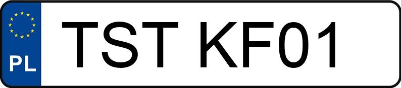 Numer rejestracyjny TST KF01 posiada E RIDE PRO SR E RIDE PRO - TSTKF01 Numer rejestracyjny TST KF01 posiada E RIDE PRO SR E RIDE PRO - TSTKF01