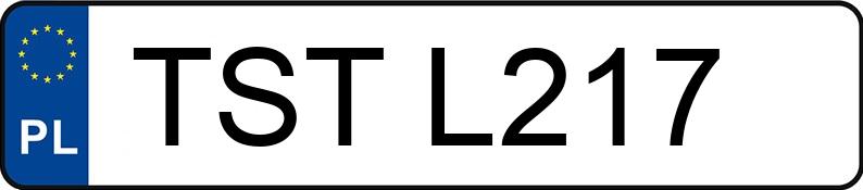 Numer rejestracyjny TST L217 posiada SKODA FABIA COMBI CLASSIC - TSTL217 Numer rejestracyjny TST L217 posiada SKODA FABIA COMBI CLASSIC - TSTL217