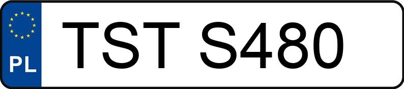 Numer rejestracyjny TST S480 posiada OPEL OMEGA KAT - TSTS480