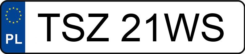 Numer rejestracyjny TSZ 21WS posiada VOLVO FE 260 E5 26.5t FE 260 - TSZ21WS Numer rejestracyjny TSZ 21WS posiada VOLVO FE 260 E5 26.5t FE 260 - TSZ21WS