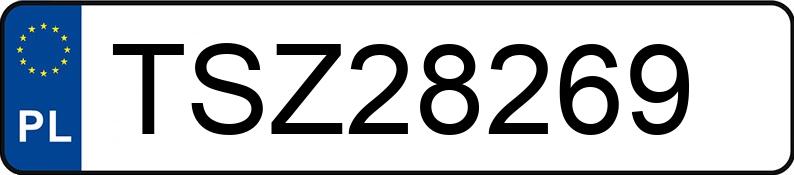 Numer rejestracyjny TSZ 28269 posiada VOLVO XC60 - TSZ28269