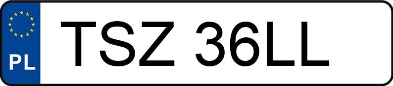 Numer rejestracyjny TSZ 36LL posiada SEAT Toledo II 1.9 TDi MR`99 E3 1M Stella - TSZ36LL
