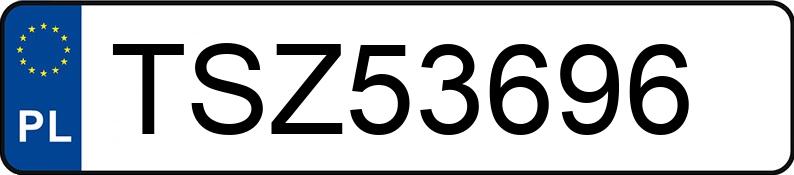 Numer rejestracyjny TSZ 53696 posiada OPEL INSIGNIA - TSZ53696