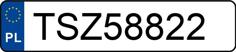 Numer rejestracyjny TSZ 58822 posiada TOYOTA C-HR - TSZ58822 Numer rejestracyjny TSZ 58822 posiada TOYOTA C-HR - TSZ58822