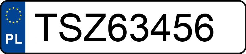 Numer rejestracyjny TSZ 63456 posiada VOLKSWAGEN GOLF - TSZ63456 Numer rejestracyjny TSZ 63456 posiada VOLKSWAGEN GOLF - TSZ63456