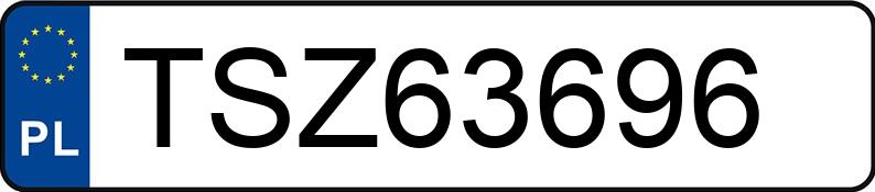 Numer rejestracyjny TSZ 63696 posiada NISSAN TERRANO 2.7D - TSZ63696