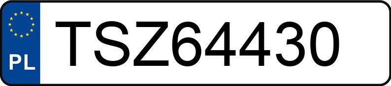 Numer rejestracyjny TSZ 64430 posiada OPEL ASTRA - TSZ64430