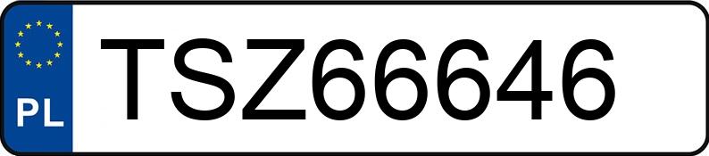 Numer rejestracyjny TSZ 66646 posiada SEAT Leon 1.9 TDI MR`99 1M Signo - TSZ66646