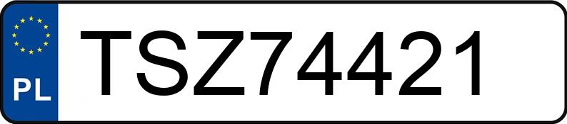 Numer rejestracyjny TSZ 74421 posiada BMW 520 Diesel DPF MR`07 E4 E60 520 Diesel DPF MR`07 E4 E60 - TSZ74421