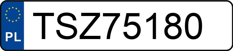 Numer rejestracyjny TSZ 75180 posiada BMW X3 XDRIVE20D - TSZ75180