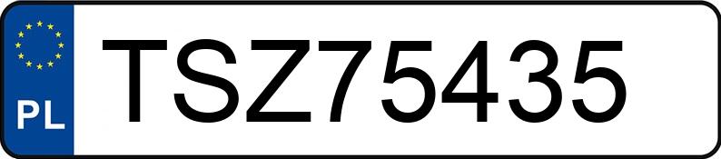 Numer rejestracyjny TSZ 75435 posiada PEUGEOT 508 - TSZ75435