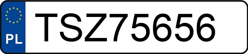 Numer rejestracyjny TSZ 75656 posiada BMW 118 Diesel MR`04 E3 E87 118 Diesel MR`04 E3 E87 - TSZ75656