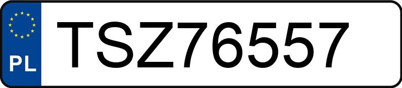 Numer rejestracyjny TSZ 76557 posiada BMW 520D XDRIVE - TSZ76557